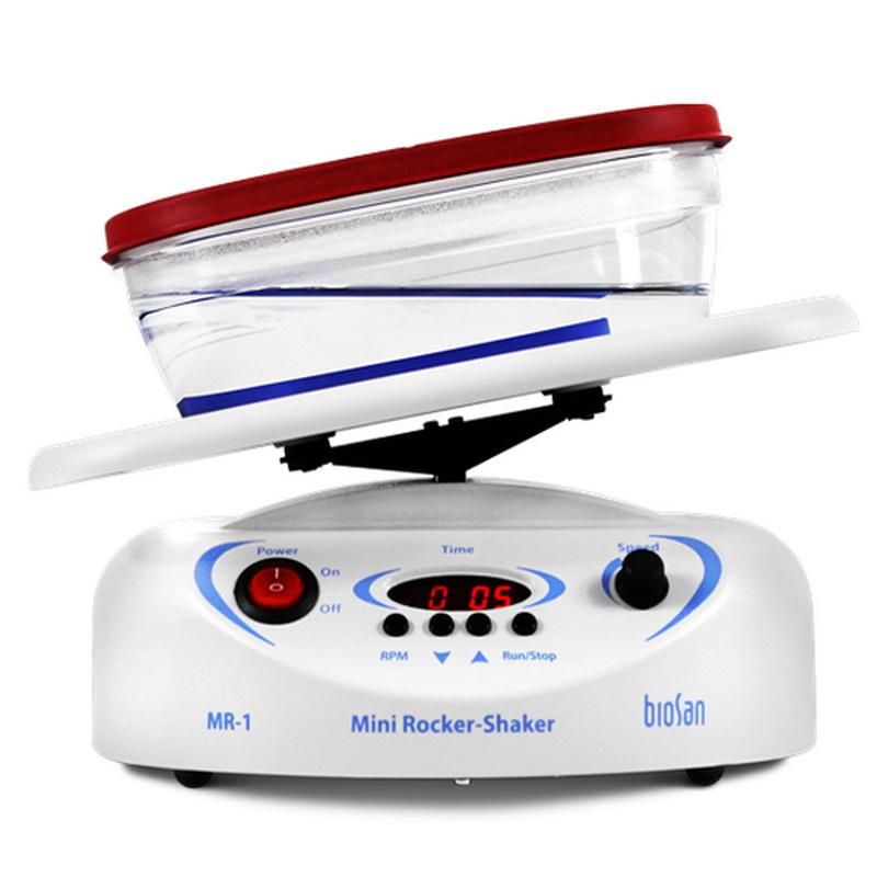 BioSan MR-1 rocker-shaker with variable shaking frequency