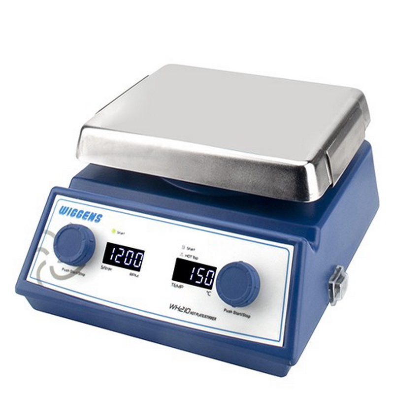 Wiggens digital hot plate with timer and PID temperature control